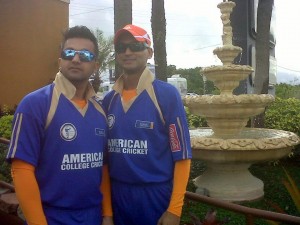 Hassan Mirza (modeling the shades) & Farhan Khan of Ryerson University