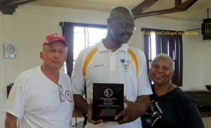 Hall of Famer David Sentance, Mustafa & Delores Sheen