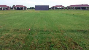 The Smart Choice Moosa Cricket Stadium, Texas, under construction