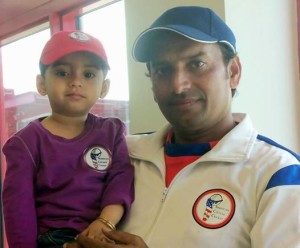 Amir & his daughter
