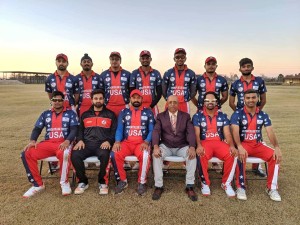 The USA team with Lloyd and Hassan